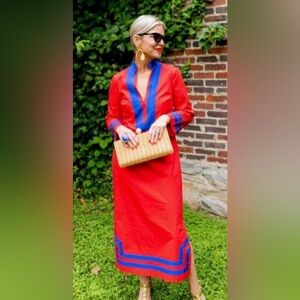 Sail to Sable Ravello Caftan Dress